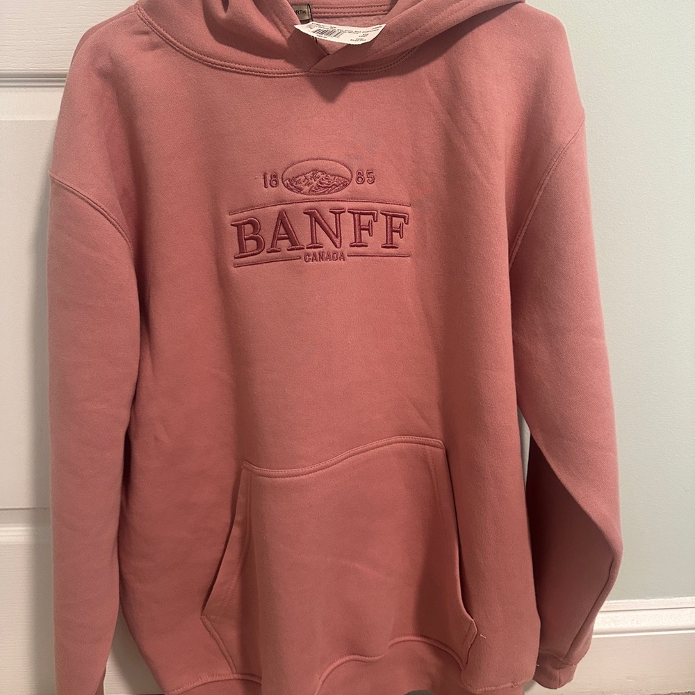 Pink Banff Canada Hoodie